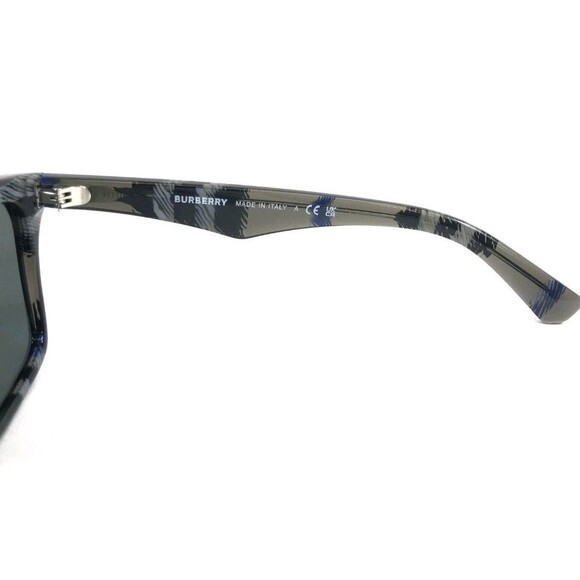 New BURBERRY BE4434 414787 Check Lichen/Dark Grey 57-20-145 Sunglasses main image 3